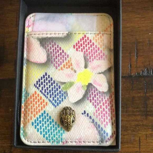 NIB Kurt Geiger Multicolor Card Holder